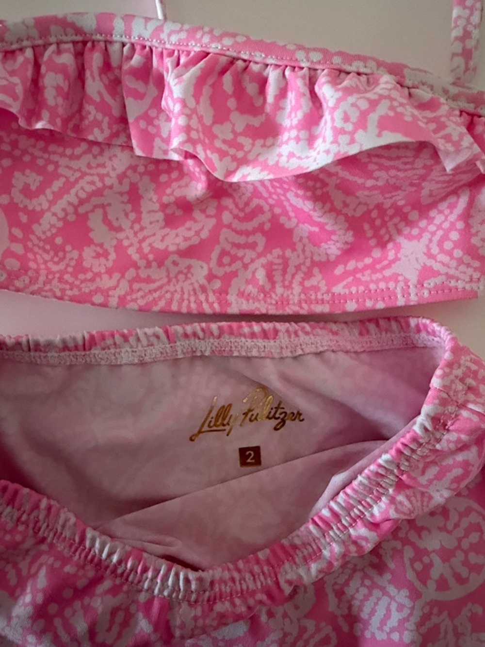 Lilly Pulitzer Ruffle Two-Piece Swim Set - Picture 2 of 2